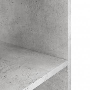 Suport acvariu, gri beton, 120x40x60 cm, lemn prelucrat - Img 5