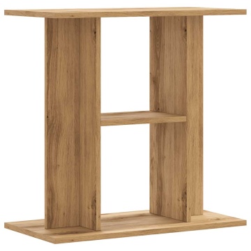 Suport acvariu, stejar artizanal, 60x30x60 cm, lemn prelucrat - Img 5