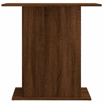 Suport acvariu, stejar maro, 75x36x72,5 cm, lemn prelucrat - Img 4
