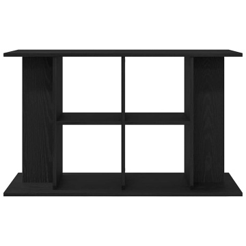 Suport acvariu Stejar negru 100x40x60 cm Lemn prelucrat - Img 8
