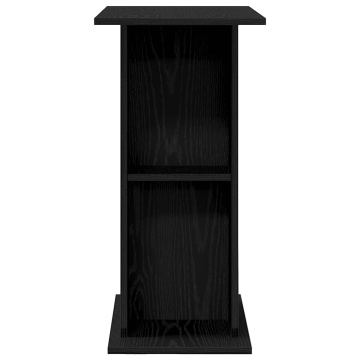 Suport acvariu Stejar negru 60,5x36x72,5 cm Lemn prelucrat - Img 5