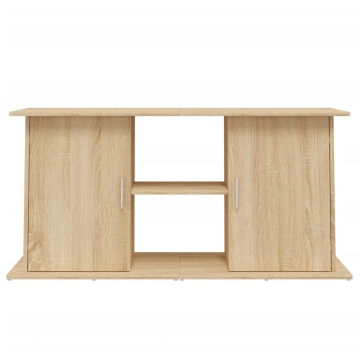 Suport acvariu, stejar sonoma, 121x41x58 cm, lemn prelucrat - Img 8