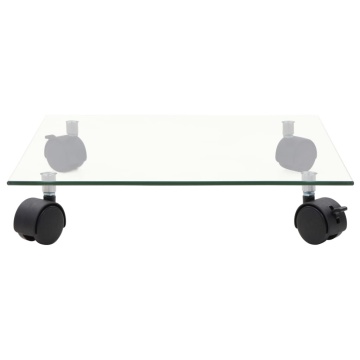 Suport cu role de plante 4 buc 35x35cm sticlă securizată pătrat - Img 3