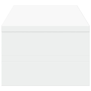 Suport de monitor, alb, 54x22x15 cm, lemn prelucrat - Img 8