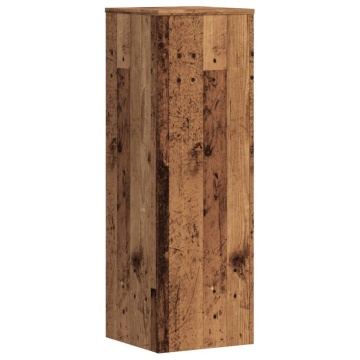 Suport de plante, lemn vechi, 33x33x100 cm, lemn prelucrat - Img 5