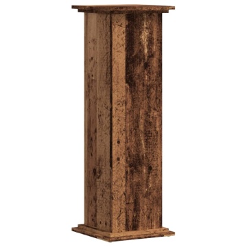 Suport de plante, lemn vechi, 33x33x100 cm, lemn prelucrat - Img 2
