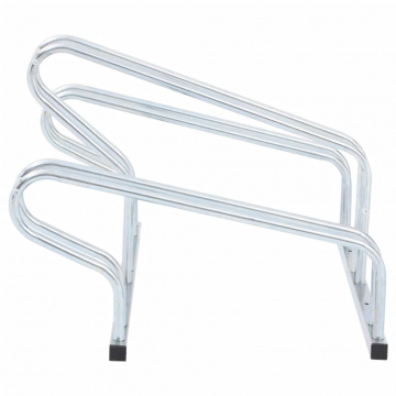 Suport de sine stătător pentru 3 biciclete, oțel galvanizat - Img 4