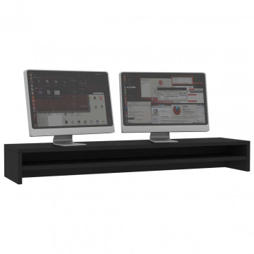 Suport monitor, negru, 100 x 24 x 13 cm, PAL - Img 3