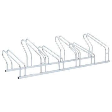 Suport pentru 6 biciclete de sine stătător, oțel galvanizat - Img 1
