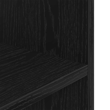 Suport pentru acvariu Stejar negru 60x30x60 cm lemn prelucrat - Img 7