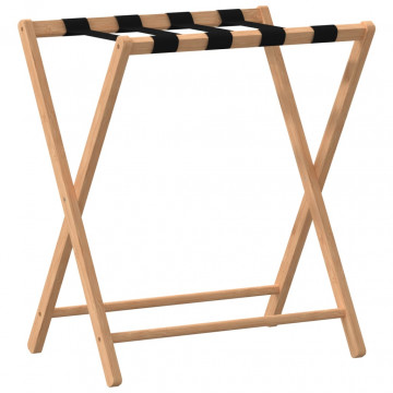 Suport pentru bagaje 68,5x38x58 cm bambus - Img 2