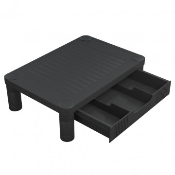 Suport pentru monitor, negru, 43x30,5x13 cm - Img 8