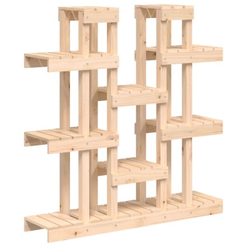 Suport pentru plante, 104,5x25x109,5 cm, lemn masiv de pin - Img 2