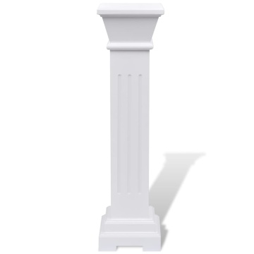 Suport pentru plante tip stâlp, pătrat, clasic, MDF - Img 3