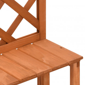 Suport plante cu spalier, 70x42x115 cm, lemn masiv de brad - Img 6