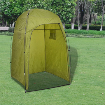 Suport portabil de camping, pentru spălat mâini, cu cort, 20 L - Img 2