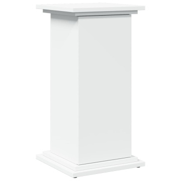 Suport prezentare cu depozitare alb 31x30x60 cm lemn prelucrat - Img 2