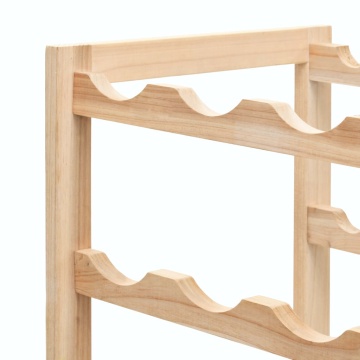 Suport sticle de vin, lemn de cedru, 57,5 x 28 x 102 cm - Img 7