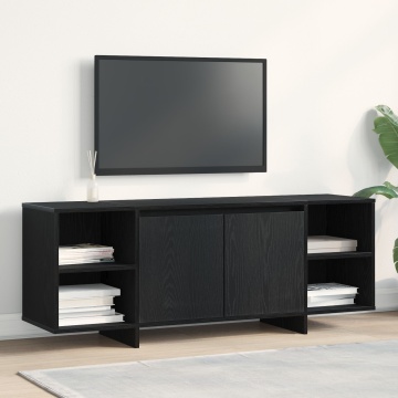 Suport TV - Stejar Negru - 120x30x40.5 cm - Fabricat din Lemn Prelucrat - Img 3
