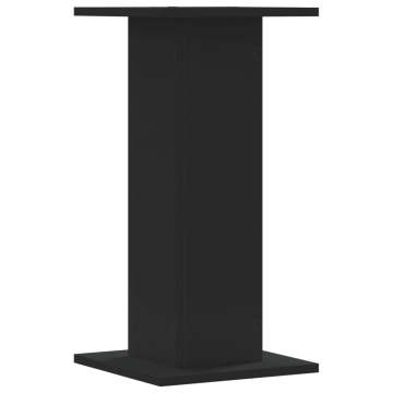 Suporturi difuzoare, 2 buc., negru, 30x30x60 cm, lemn prelucrat - Img 5