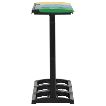 Suporturi pentru saci de gunoi cu capac 240-330 L multicolor PP - Img 8