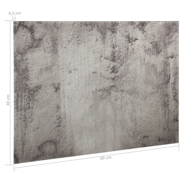 Tablă magnetică de perete, 60 x 40 cm, sticlă - Img 6