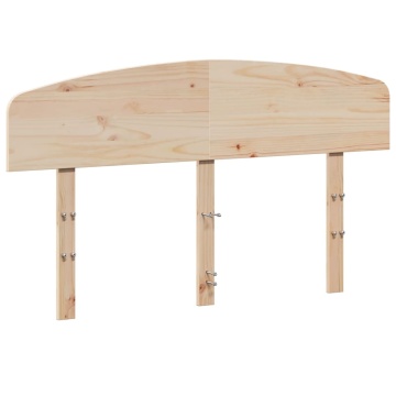 Tăblie de pat, 160 cm, lemn masiv de pin - Img 2