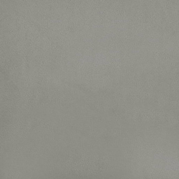 Tăblie de pat cu aripioare gri deschis 203x16x78/88 cm catifea - Img 5