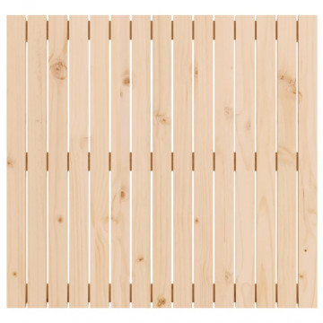 Tăblie de pat pentru perete, 95,5x3x90 cm, lemn masiv de pin - Img 4