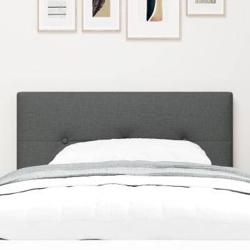 Tăblie Gri închis Lemn 90 cm Design elegant - Img 3
