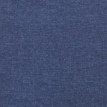 Tăblii de pat, 2 buc., albastru, 72x5x78/88 cm, textil - Img 6