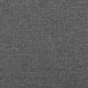 Tăblii de pat, 2 buc., gri închis, 72x5x78/88 cm, textil - Img 6