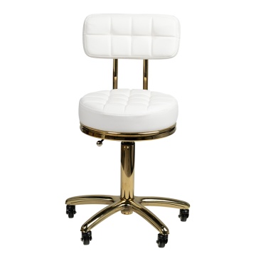 Taburet cosmetic Gold AM-961, alb - Img 2