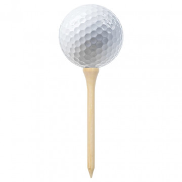 Teuri de golf, 1000 buc., 83 mm, bambus - Img 2