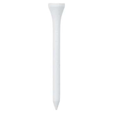 Teuri de golf, 1000 buc., alb, 83 mm, bambus - Img 1