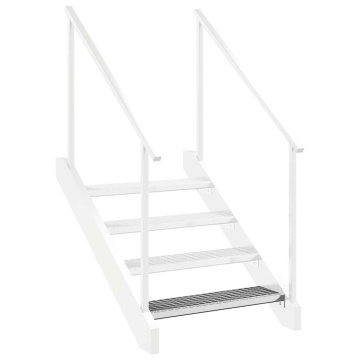 Treaptă tip grătar, 80x24x7 cm, oțel galvanizat - Img 7