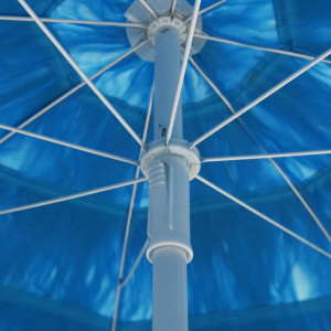 Umbrelă de plajă, albastru, 240 cm - Img 2