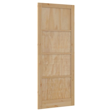 ușa de interior ORKDAL 83x232x4 cm din lemn masiv de pin - Img 3