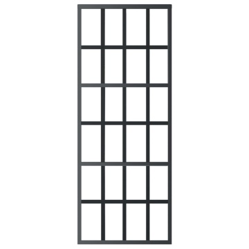 Ușă glisantă cu set feronerie, 76x205 cm, sticlă ESG/aluminiu - Img 4