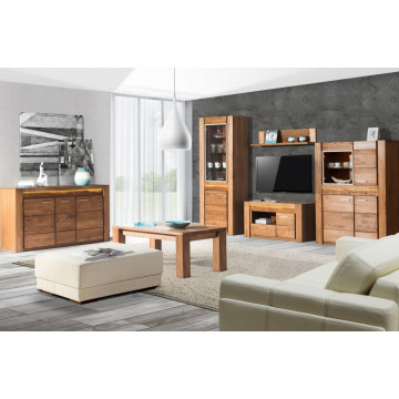 Velvet 24 Comoda Tv Cu 1 Ușă Cu 1 Sertar 111 X 58 X 42 Stejar Rustic - Img 5