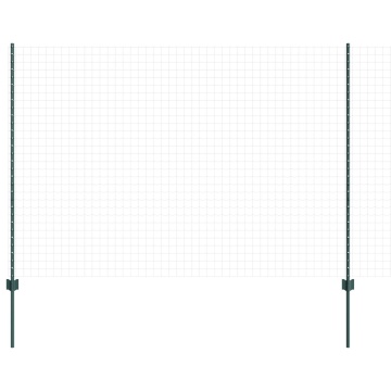 44 pcs Stâlpi de gard din oțel verde U-Channel - Img 3