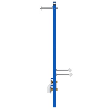 Accesorii pentru Baie Albastru Metal, Plastic 50 x 17.5 x 136 cm - Img 3