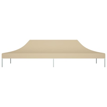 Acoperiș pentru cort de petrecere, bej, 6 x 3 m, 270 g/m² - Img 3