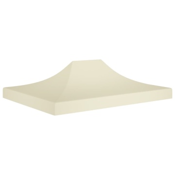 Acoperiș pentru cort de petrecere, crem, 4,5 x 3 m, 270 g/m² - Img 1