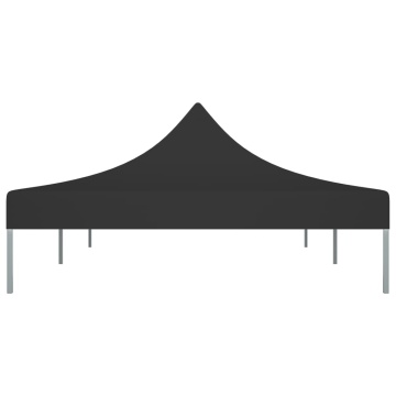 Acoperiș pentru cort de petrecere, negru, 6 x 3 m, 270 g/m² - Img 4