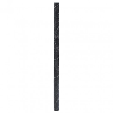 Autocolant pentru mobilier, negru marmură, 90x500 cm, PVC - Img 3