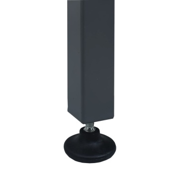 Banc de lucru, negru, 120 x 60 x 85 cm, oțel - Img 7