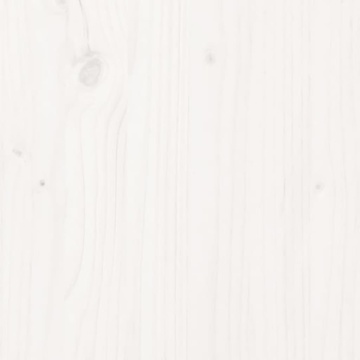 Bancă, alb, 110x41x76,5 cm, lemn masiv de pin - Img 7