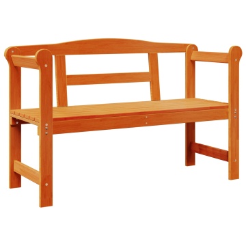 Bancă de exterior Acacia 119x76x44 cm Lemn masiv de pin - Img 2