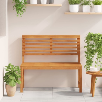 Bancă de Grădină 100x50x91 cm Lemn Masiv de Acacia - Img 3